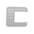 Pilot Automotive Bling Chrome Letter - C BL-555C